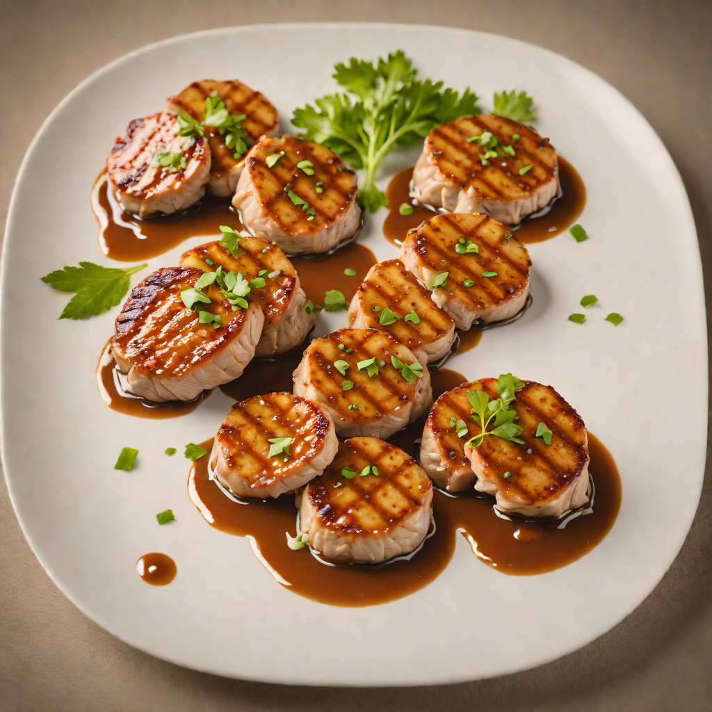 Pan-Seared Pork Medallions with Shing-a-Ling Sauce
