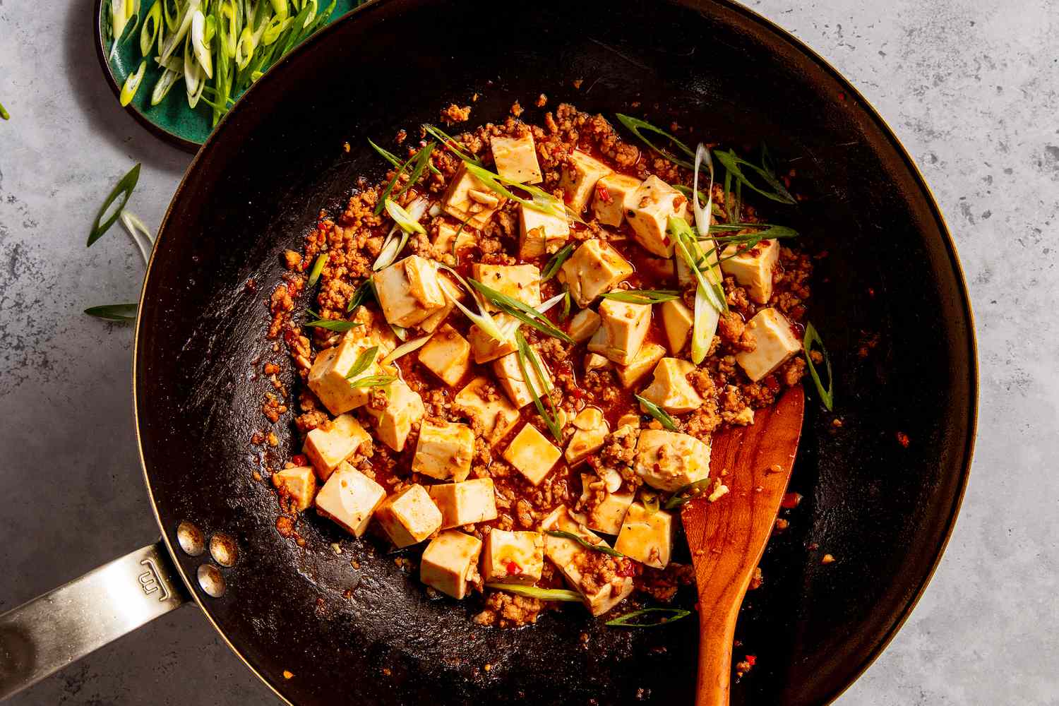 Genuine Sichuan Mapo Tofu with Hand-Pulled Noodles