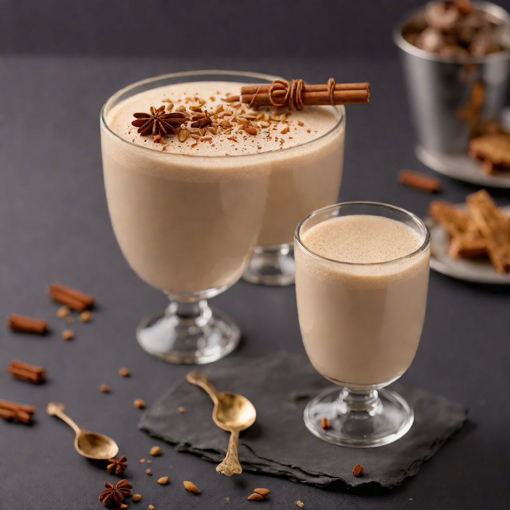 Seattle Fog-Inspired Chai Latte with Spiced Cardamom Honey