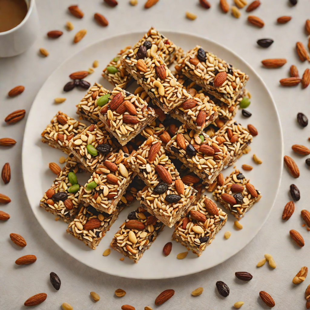Backcountry Trail Mix Energy Bars with Nuts and Seeds