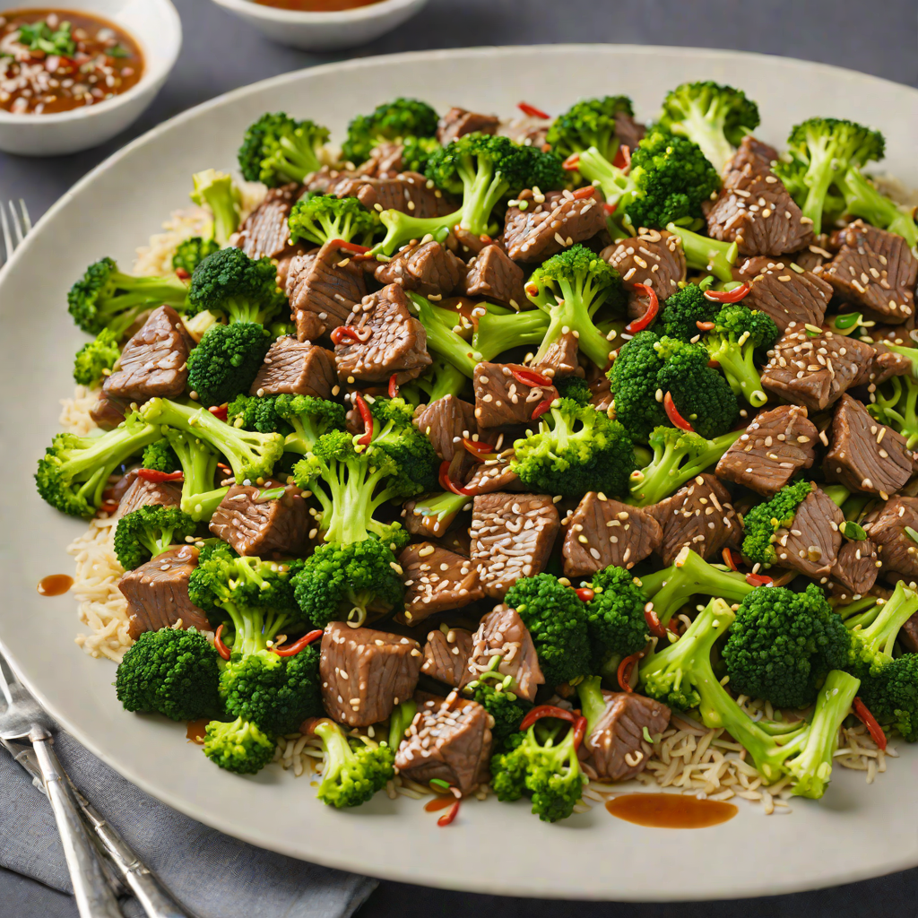 Quick Stir-Fry Beef with Broccoli and Ginger Garlic Sauce