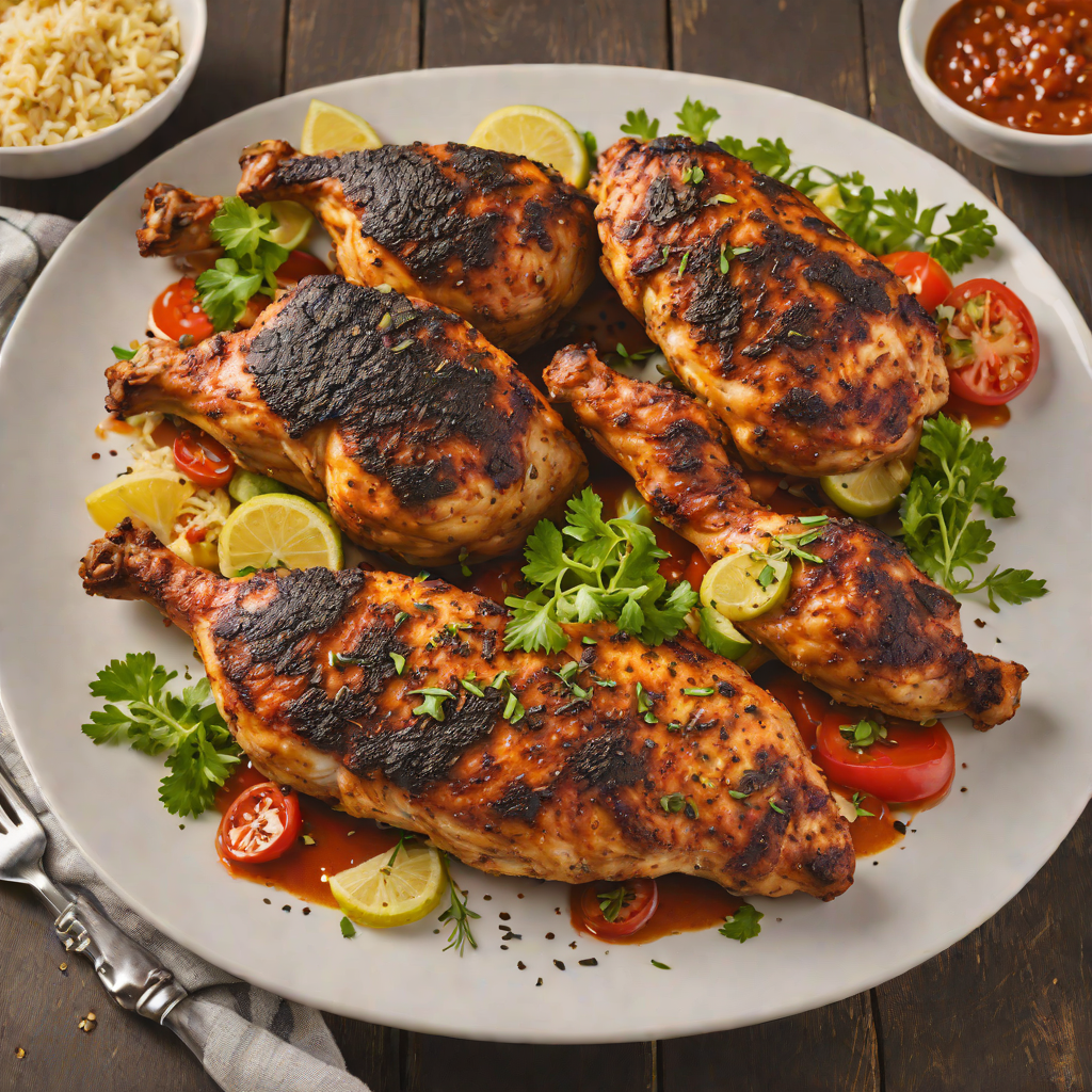 Baked Alabama Blackened Chicken with Spicy Cajun Rub