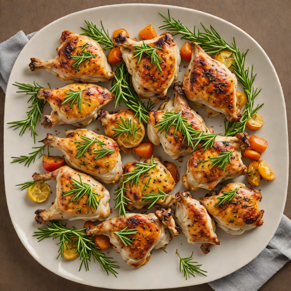 Rosemary Herb-Roasted Chicken Thighs
