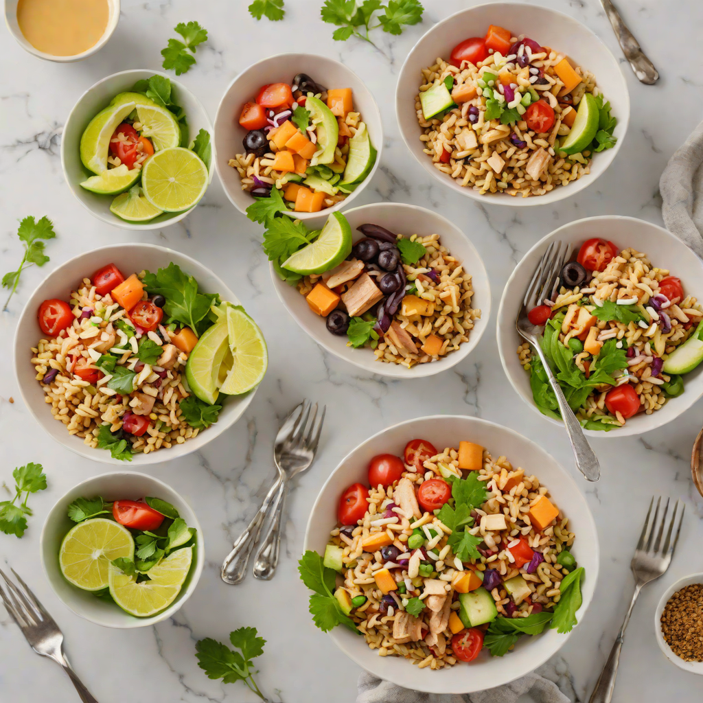 High-Protein Turkey and Quinoa Meal Prep Bowls