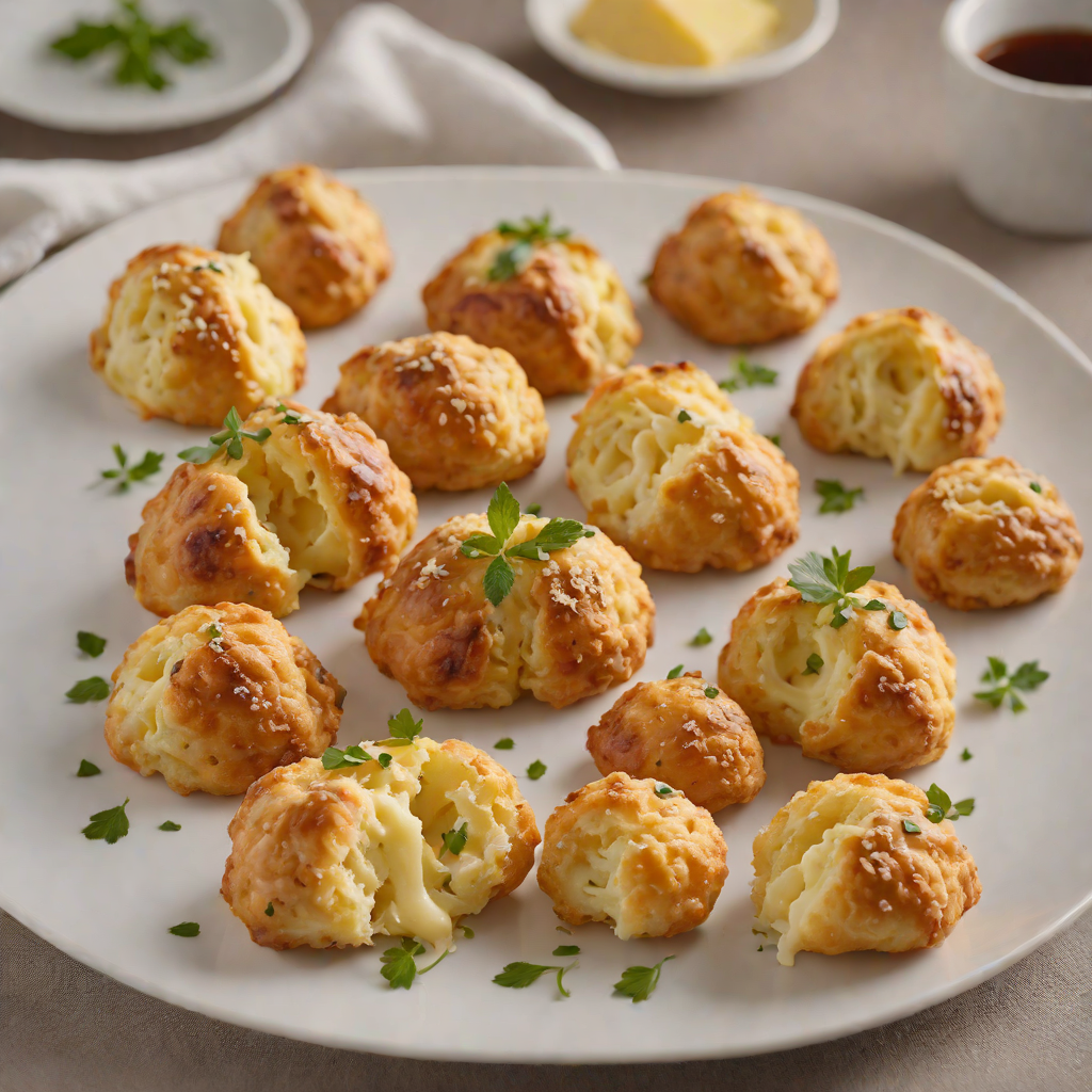 Classic French Game Day Cheese Gougères
