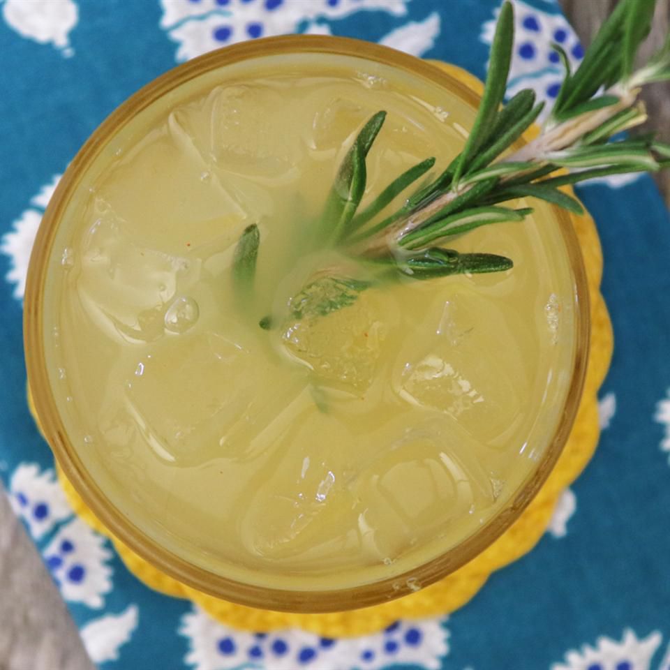 Ginger-Spiced Bourbon Sour with Honey Syrup