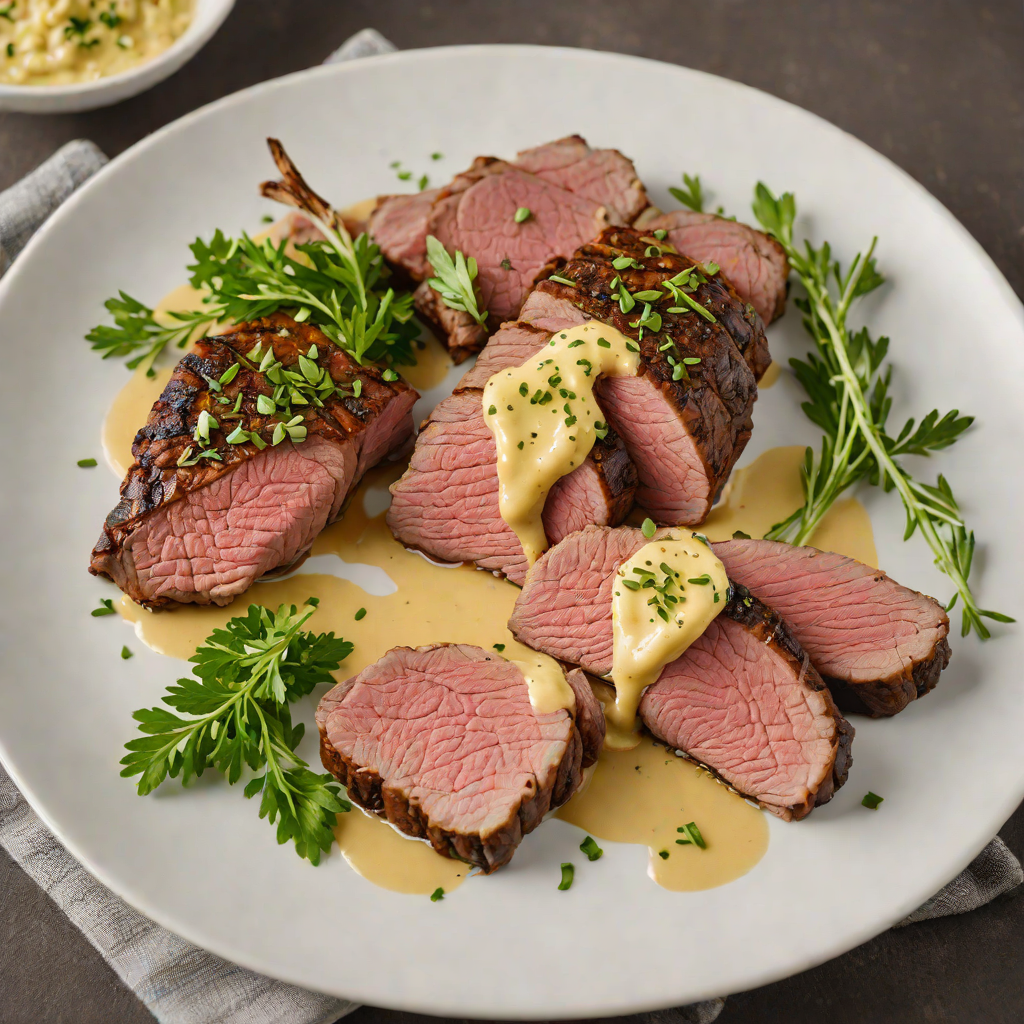Pan-Seared Backstrap Venison with Garlic-Herb Butter