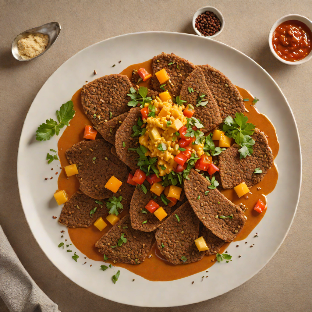 Injera-Spiced Vegetable Tibs with Berbere Butter