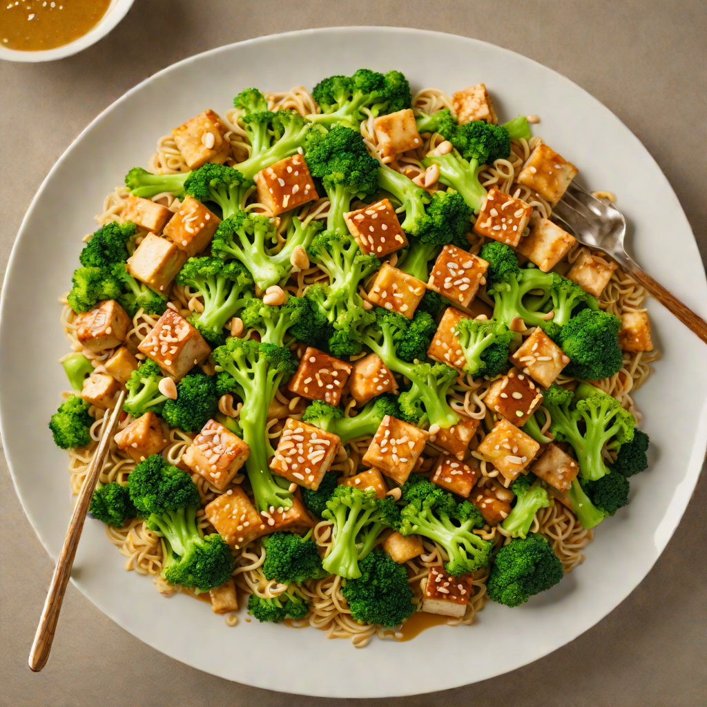 Ginger-Soy Stir Fry with Tofu and Broccoli