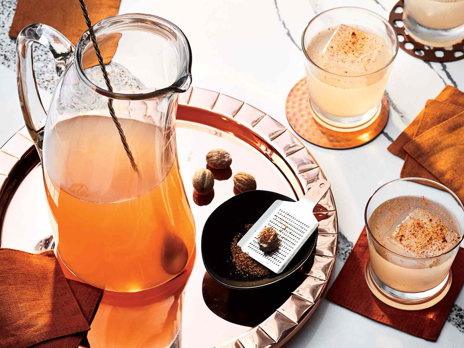 Mezcal and Ginger Spiced Punch