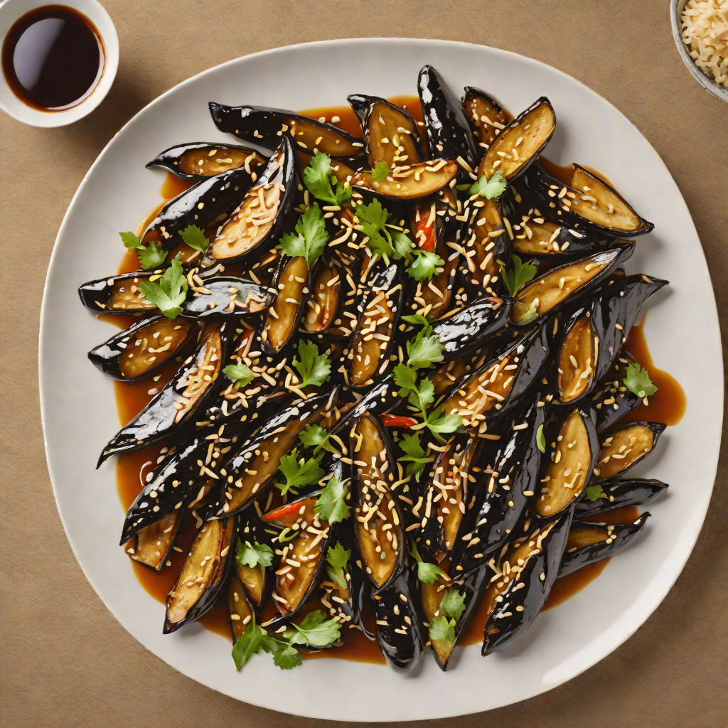 Stir-Fried Taiwanese Eggplant with Garlic Soy Glaze