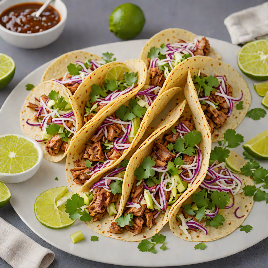 Honey-Lime Grilled Pork Tacos with Cilantro Slaw