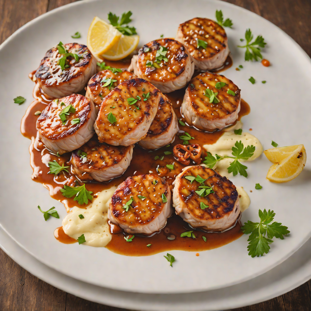 Pan-Seared Pork Medallions with Garlic and Smoked Paprika