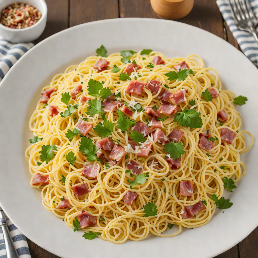 One-Pot Spaghetti Carbonara with Pancetta