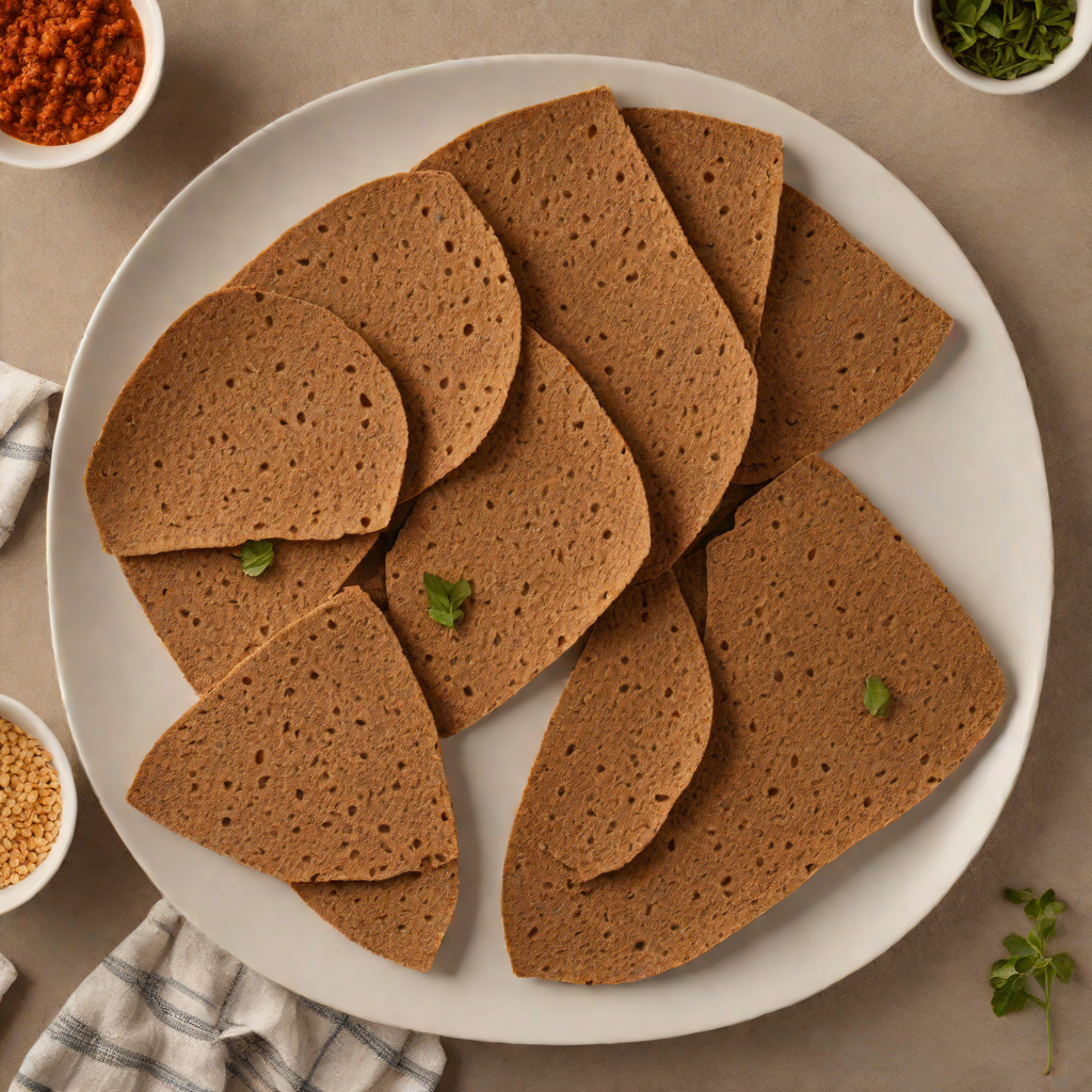 Injera-Inspired Teff and Wheat Sourdough Flatbread