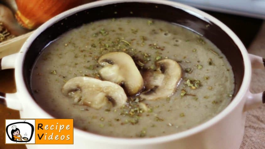 Mushroom & Creamy Parmesan Soup