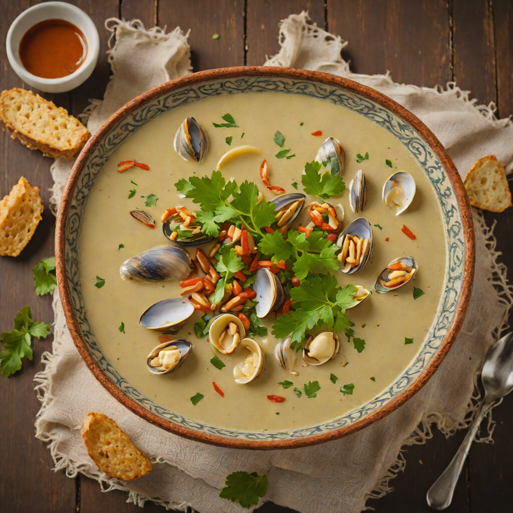 Chilean Macha Clam Chowder with Smoked Paprika