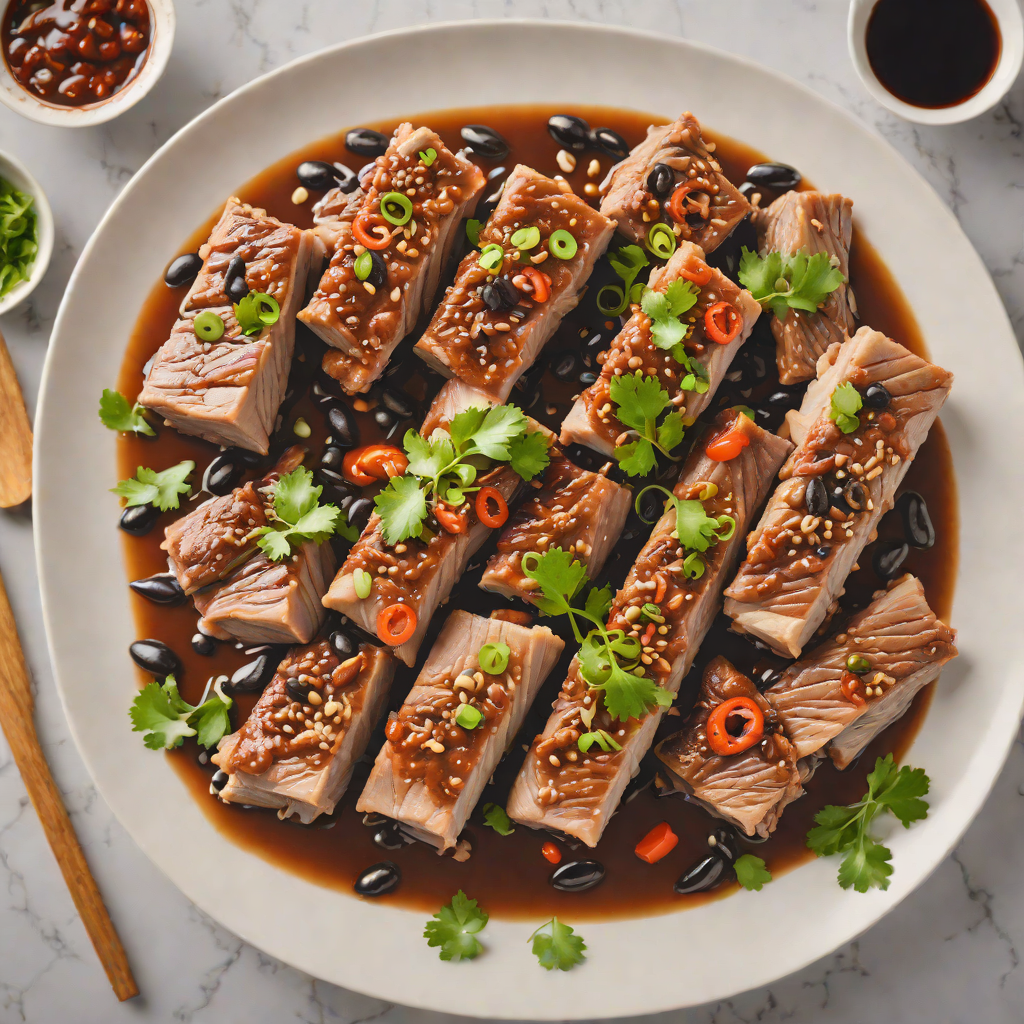 Cantonese-Style Steamed Pork Ribs with Black Bean and Garlic