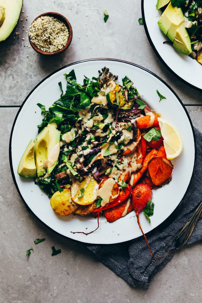 Rainbow Veggie Sunbeam Bowl