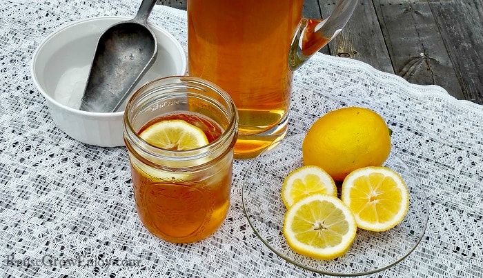 Authentic Era-Style Lemon-Infused Green Tea
