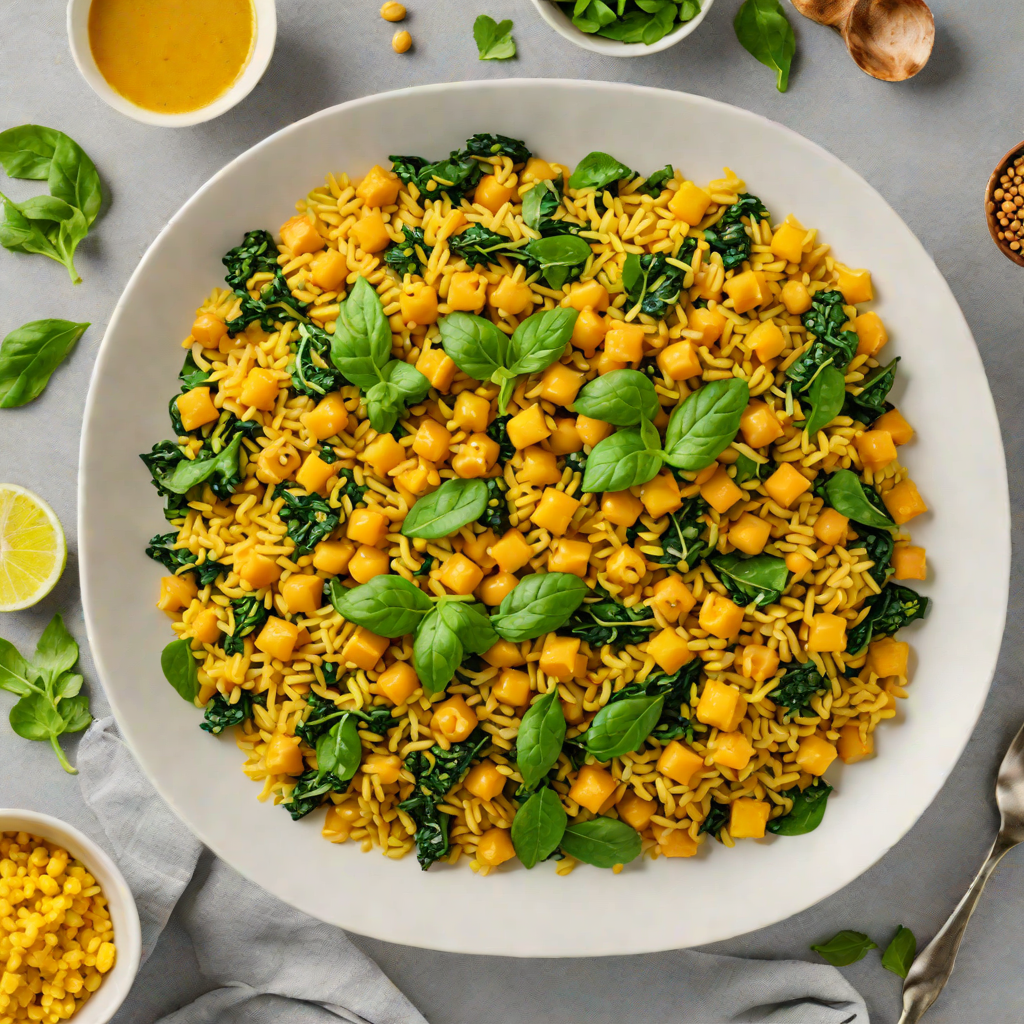 One-Pot Turmeric Quinoa with Chickpeas and Spinach