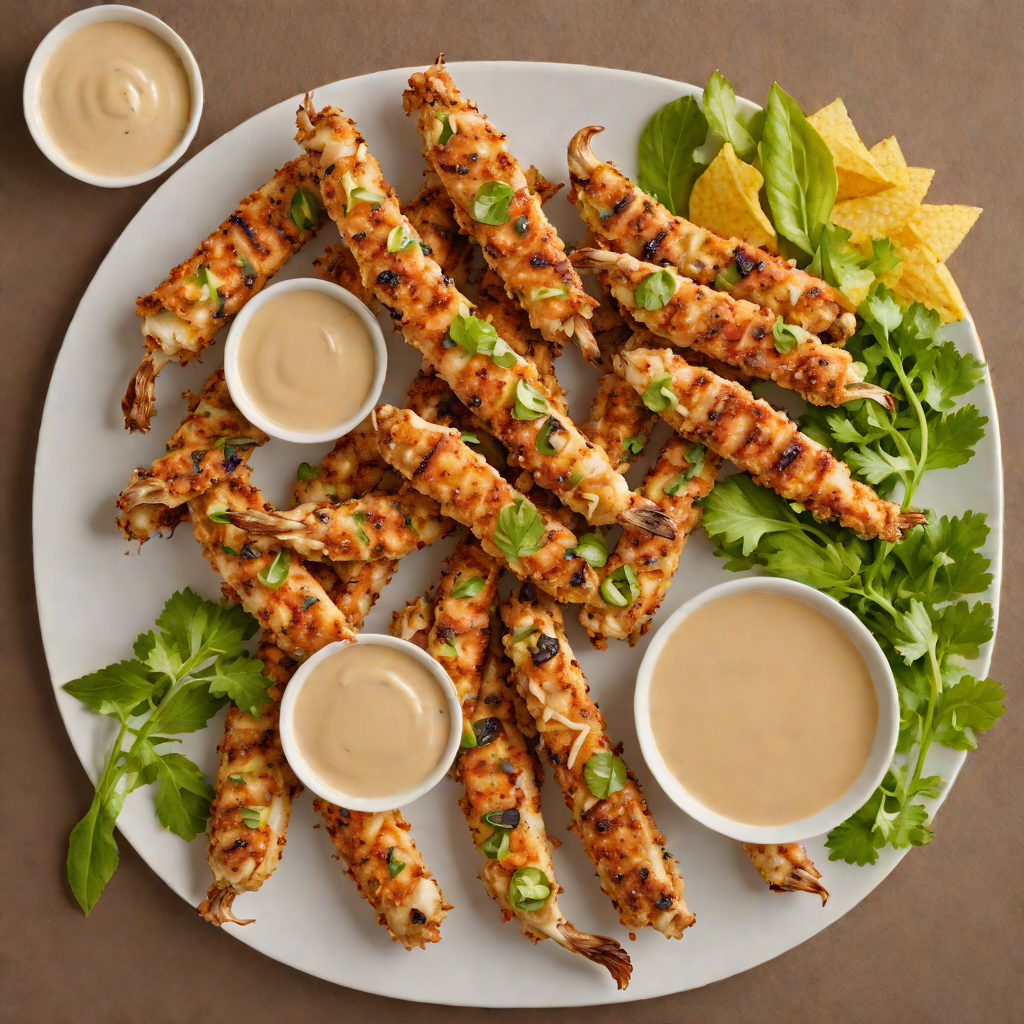 Grilled Jalapeño Ranch Chicken Strips with Smoky Chipotle Dip