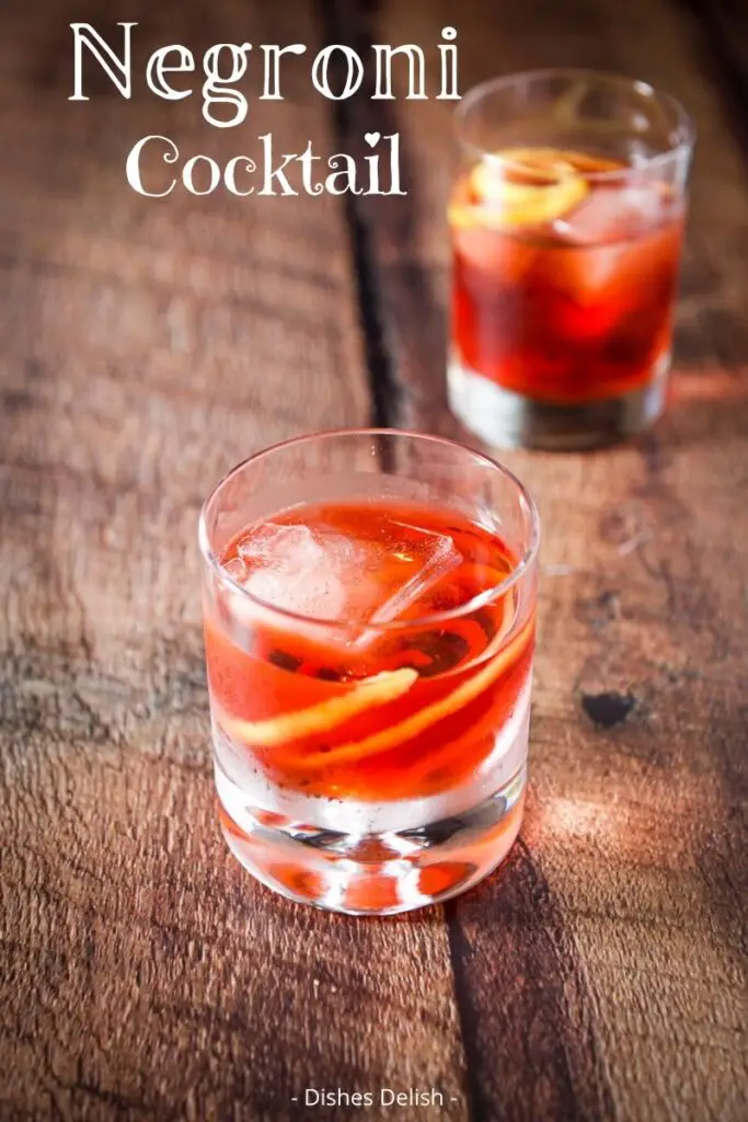 Negroni with Balanced Bitter and Sweet Notes