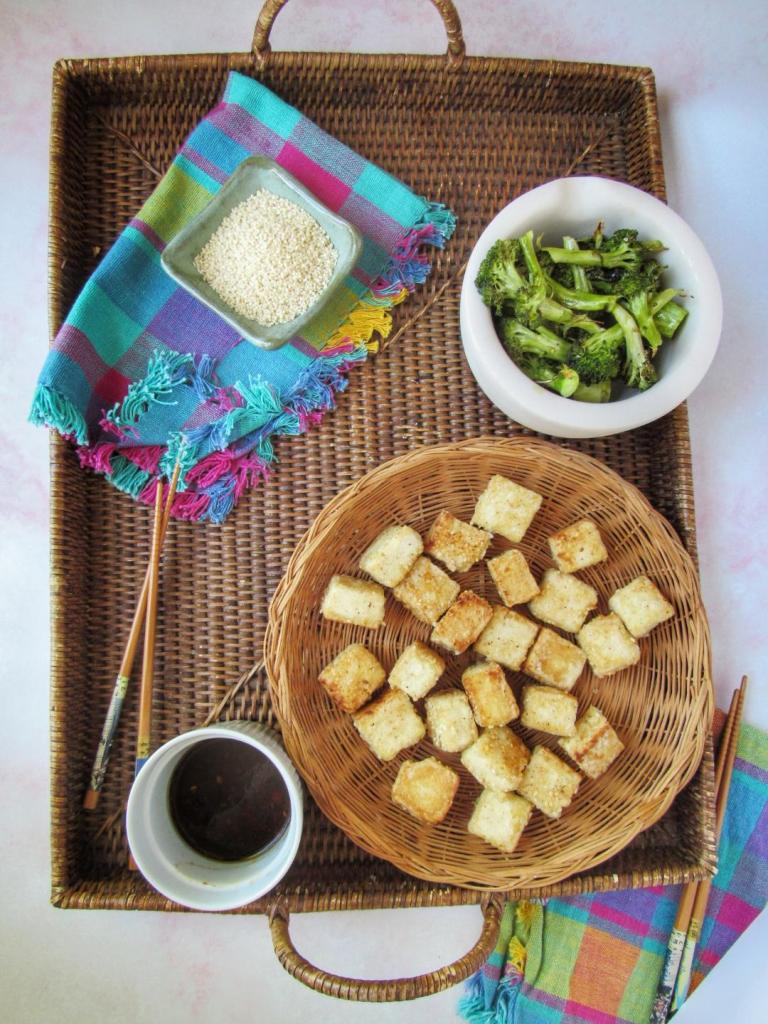 ERA-Inspired Crispy Sesame Tofu Bites
