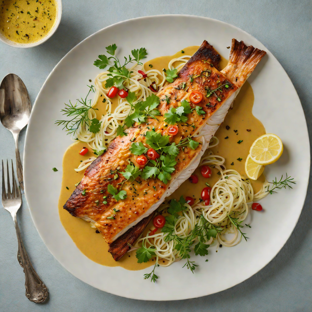 Kashmiri-style Spiced Trout with Mustard and Fennel