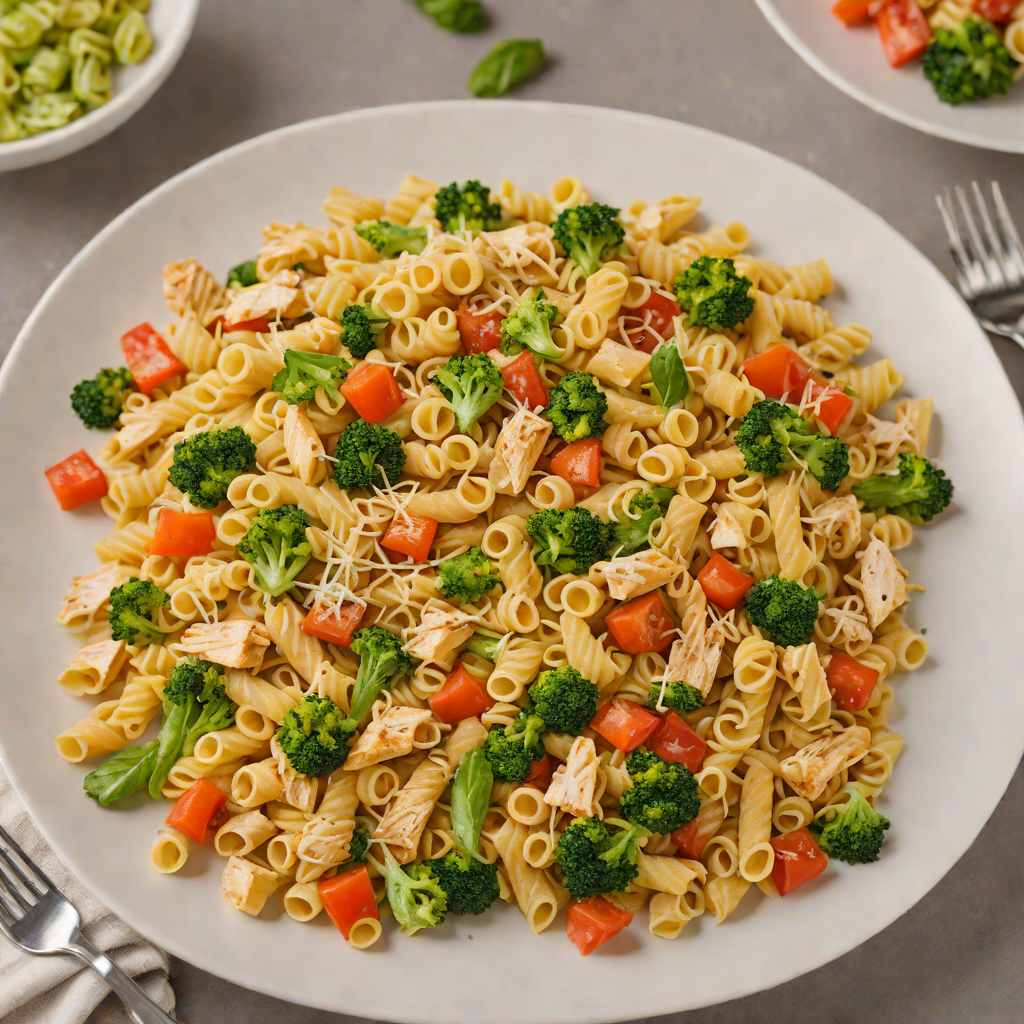 One-Pot Kid-Friendly Chicken and Vegetable Pasta