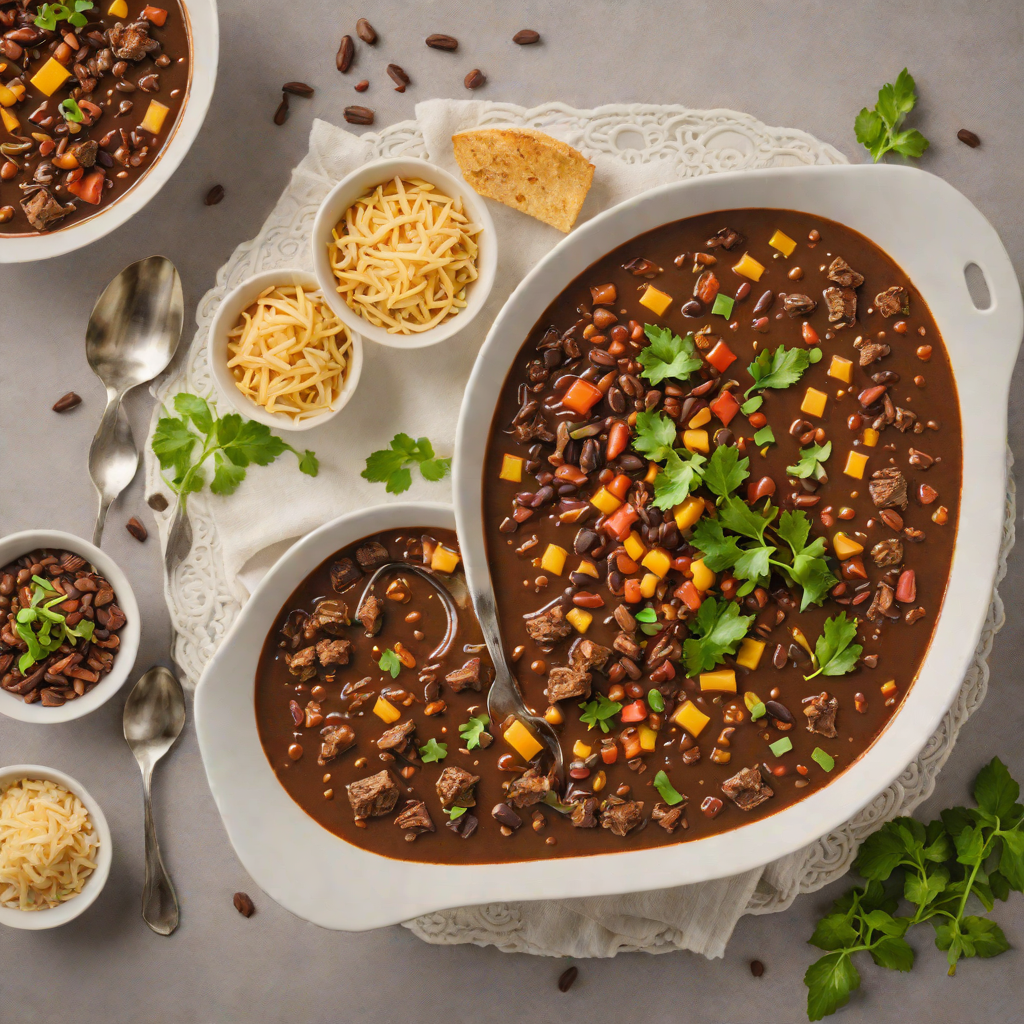Slow Cooker Hidden-Spiced Beef Chili with Dark Chocolate