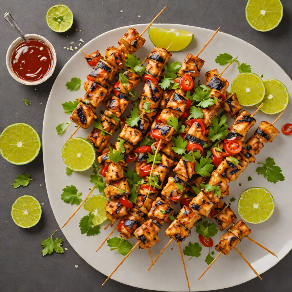 Chili-Lime Grilled Chicken Skewers