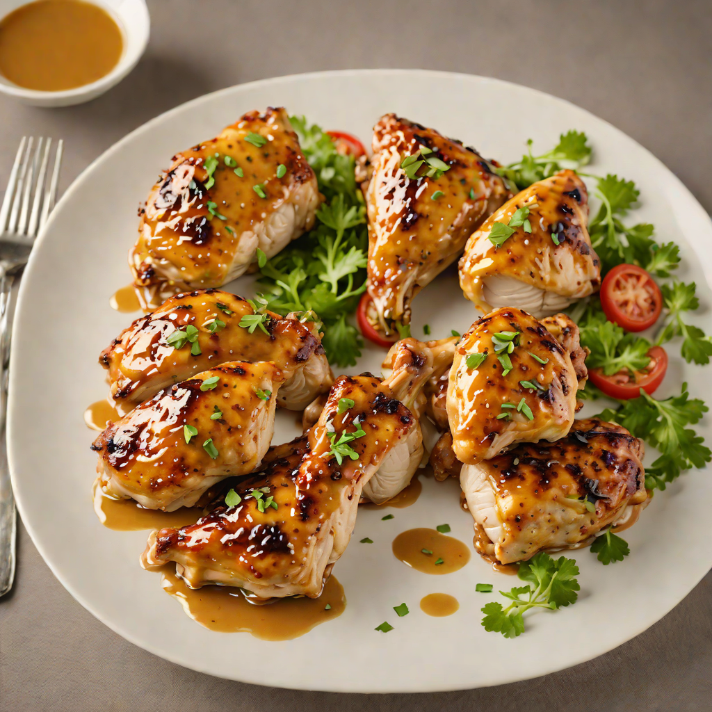 Grammy-Winning Inspired Honey Mustard Glazed Chicken Thighs