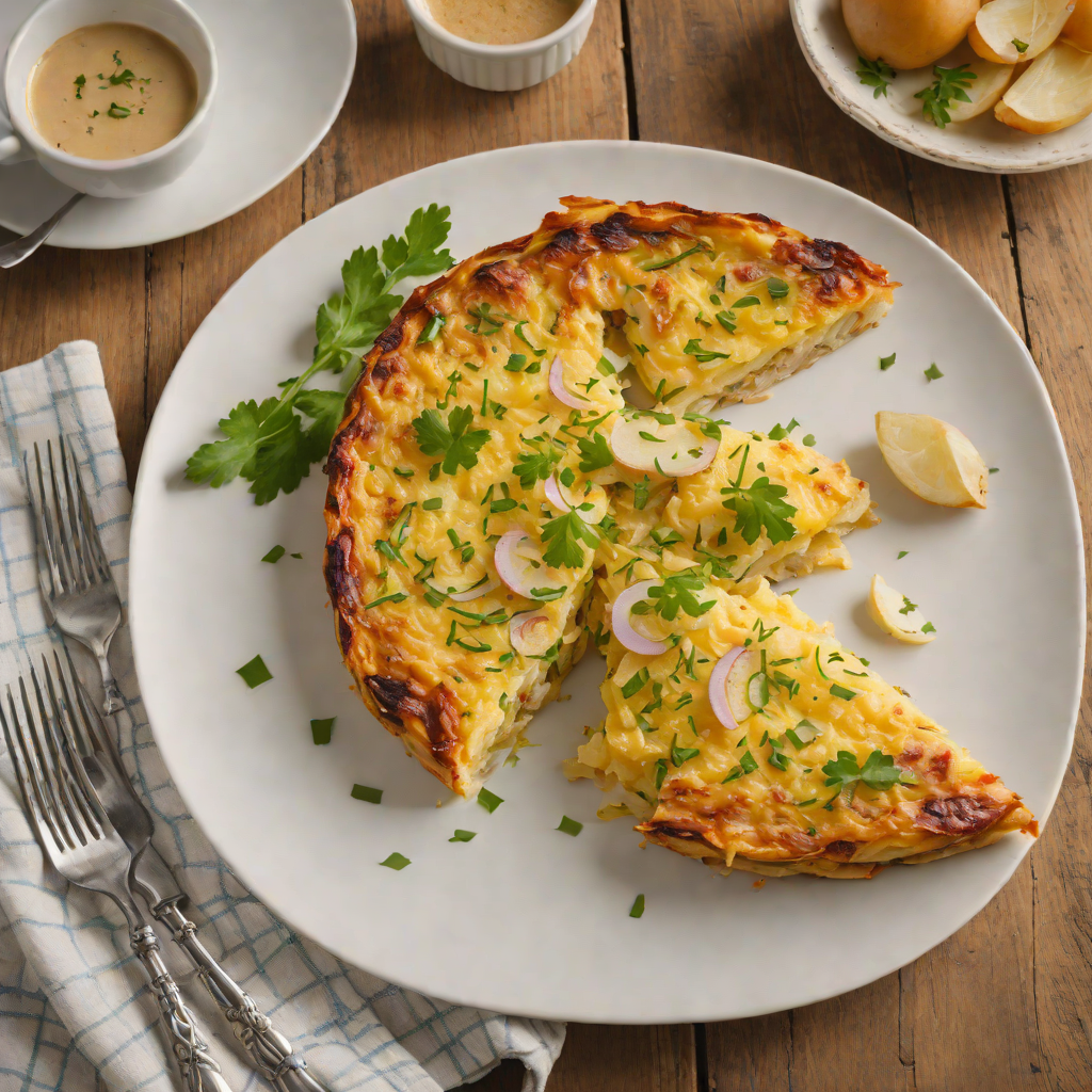 Half-Baked Spanish Tortilla with Potato and Onion