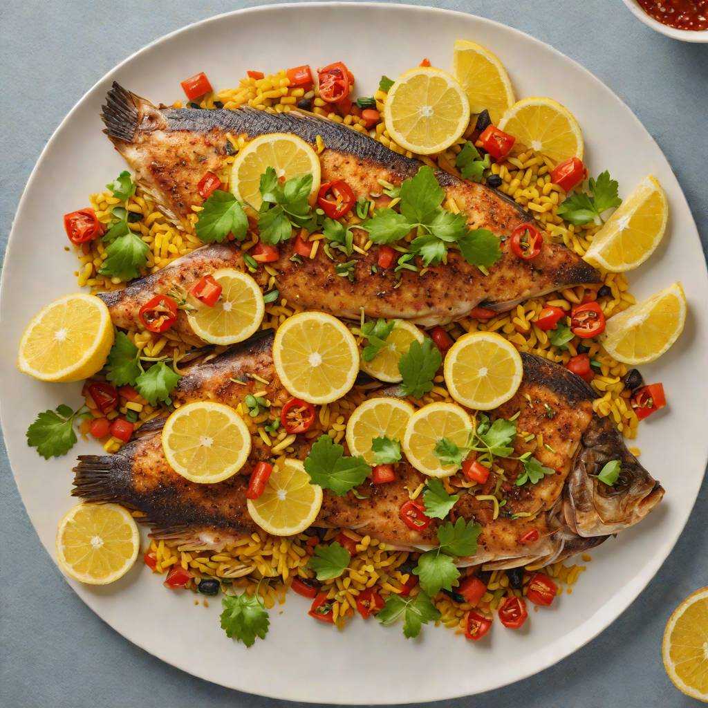 Pan-Fried Tilapia with Ethiopian Berbere and Lemon