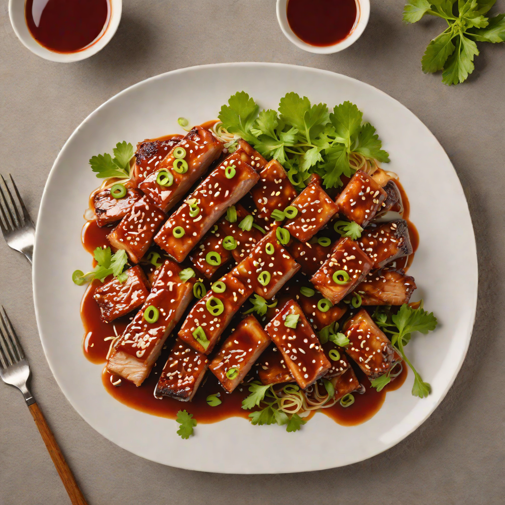 Stir-Fried Korean Pork Belly with Spicy Gochujang Glaze