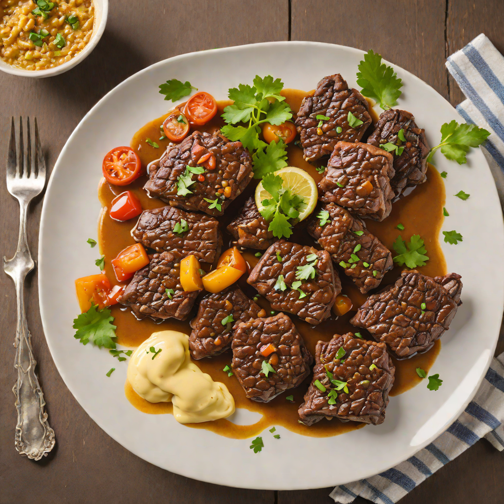 Pan-Seared Ethiopian Spiced Beef Tibs with Mitmita Butter
