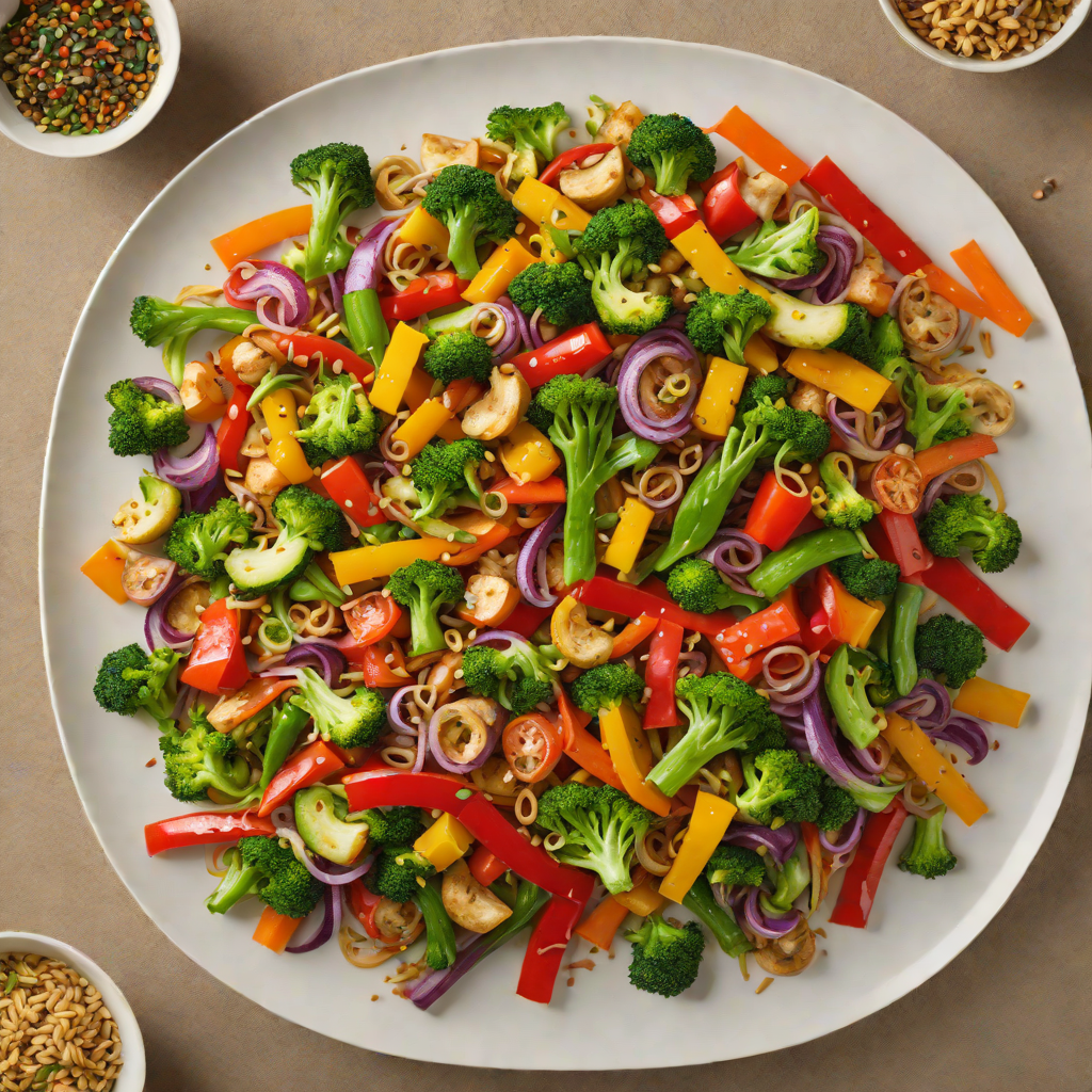 No-Sugar-Added Spiced Vegetable Stir Fry