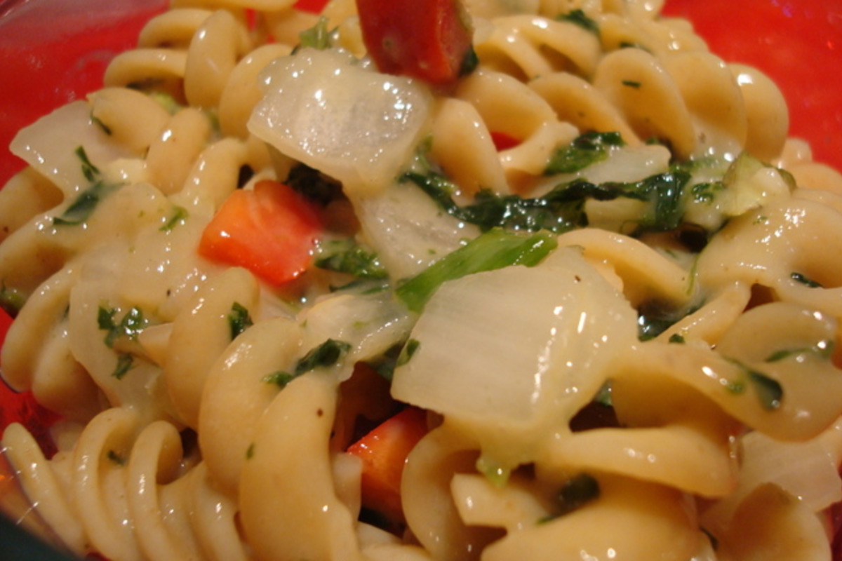 Hidden Spinach Chicken Pasta