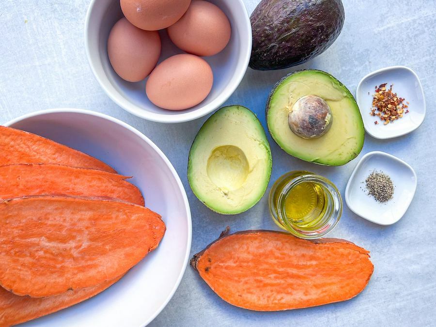Dizziness-Defying Avocado Sweet Potato Mash