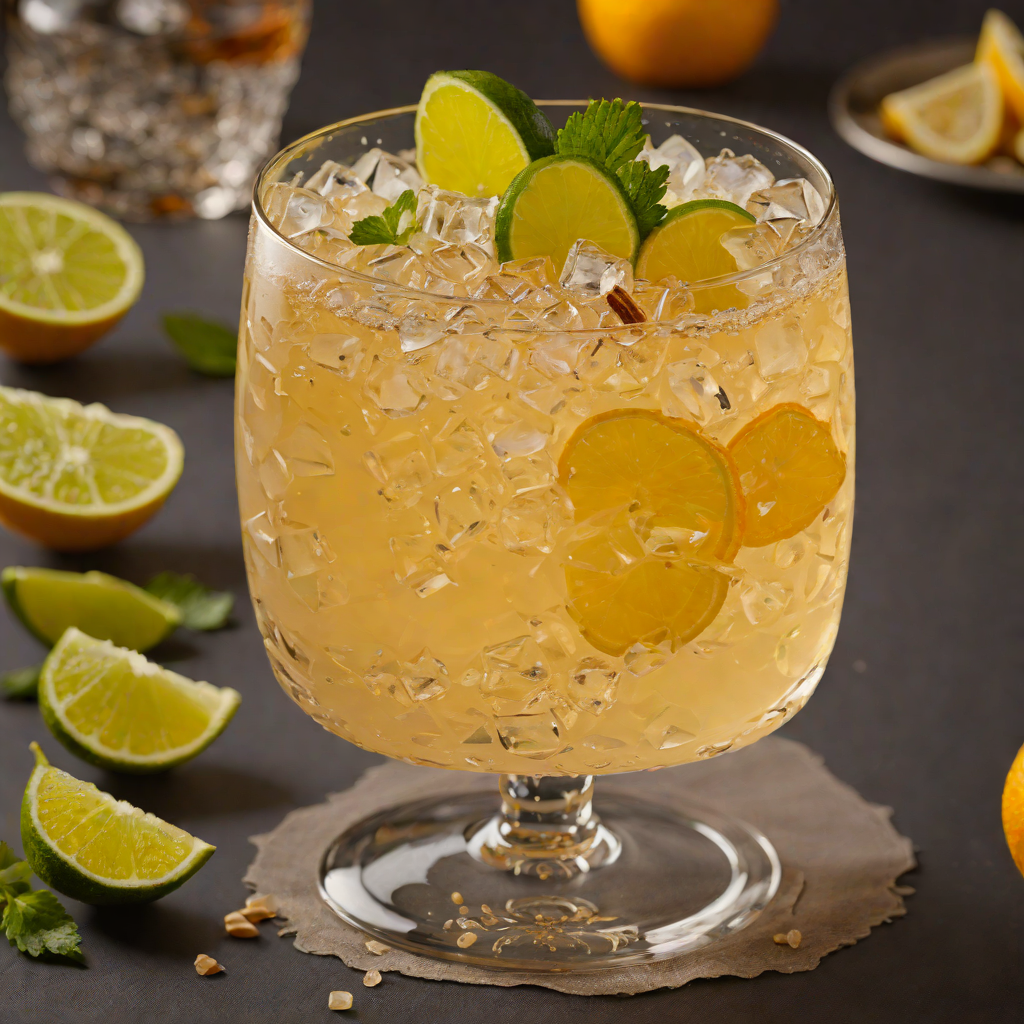 Tequila Amaretto Citrus Fizz