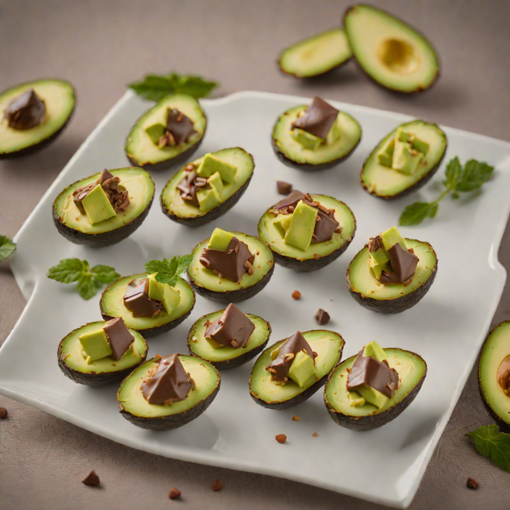 Sugar-Free Chocolate Avocado Mini Bites