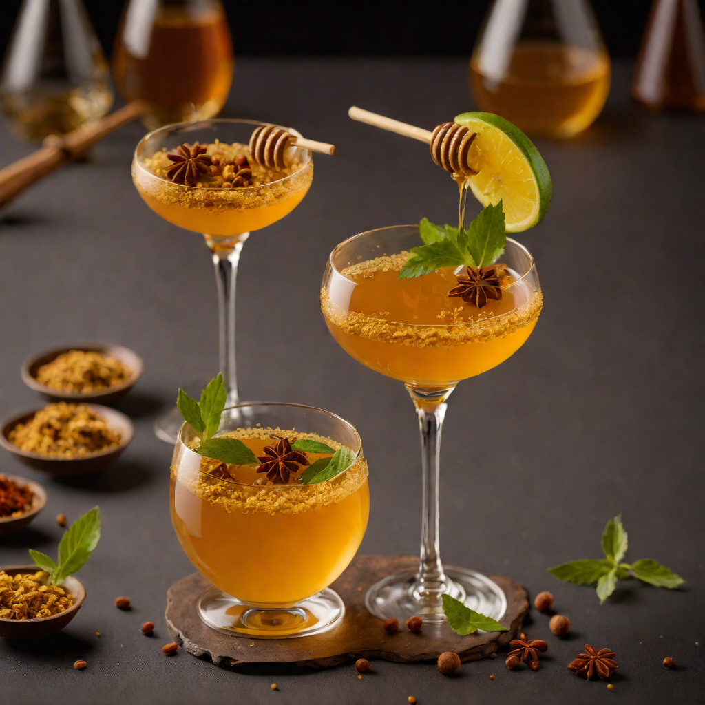 Tej-Inspired Honey Wine Cocktail with Ethiopian Spices