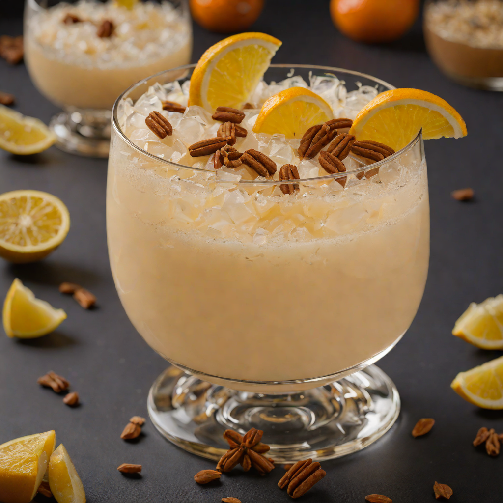 Amaretto-Spiced Rum Cream Punch