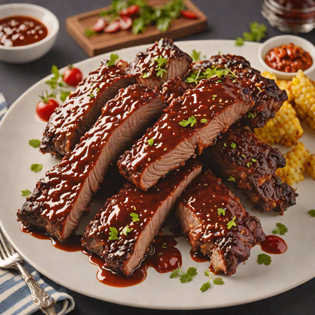 Slow-Roasted Back Ribs with Smoky Paprika Glaze