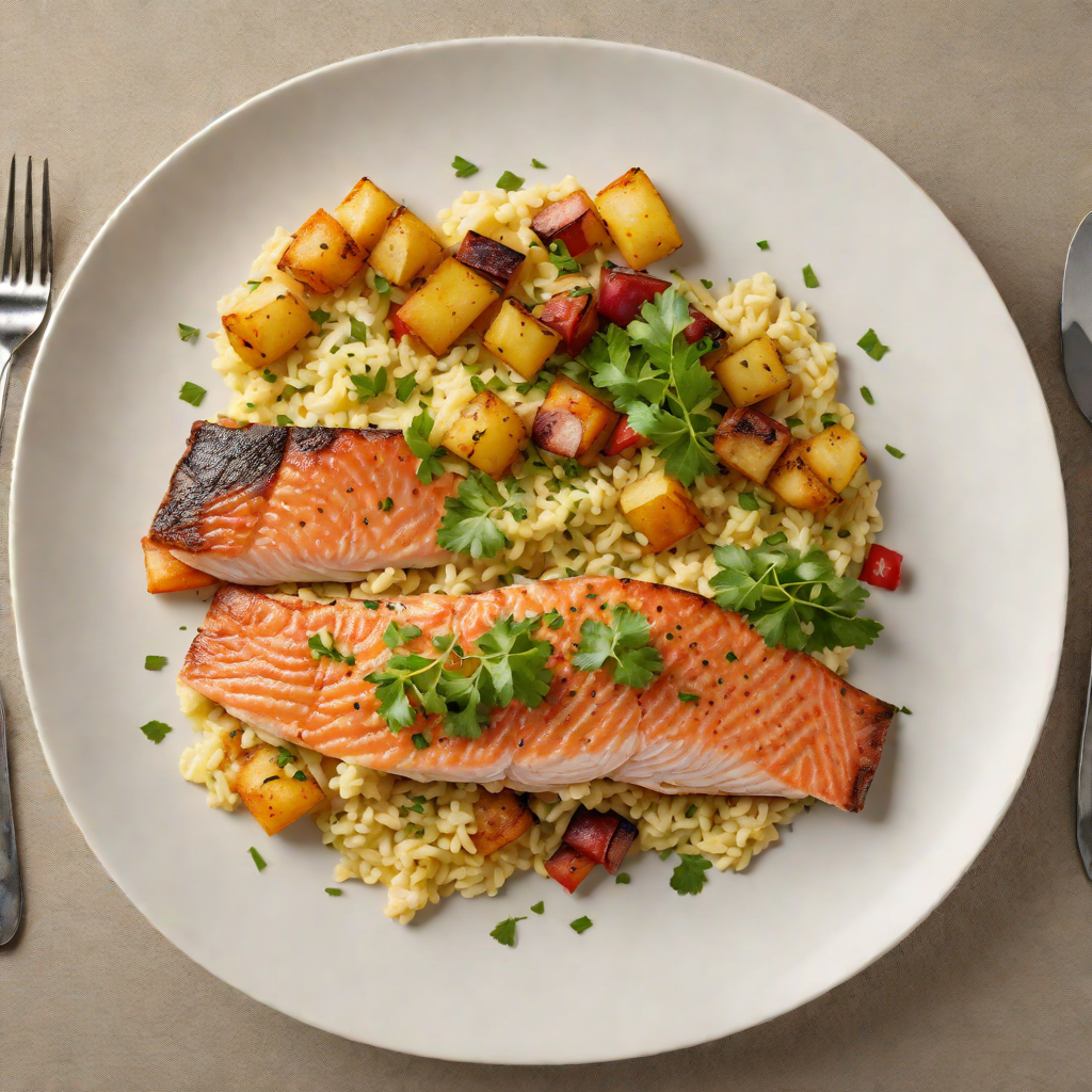 Pan-Seared Trout with Andean Potato Mash