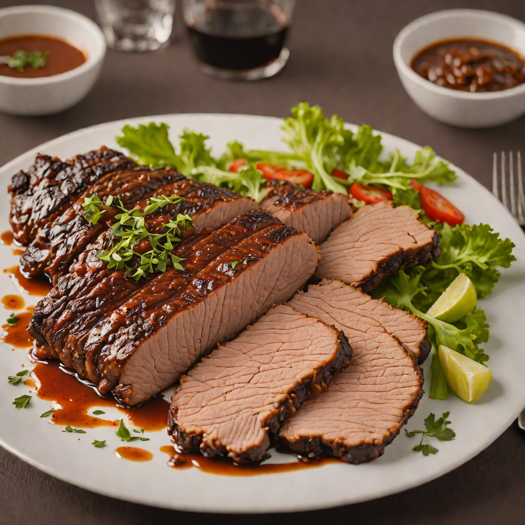 Maple-Chipotle Smoked Beef Brisket