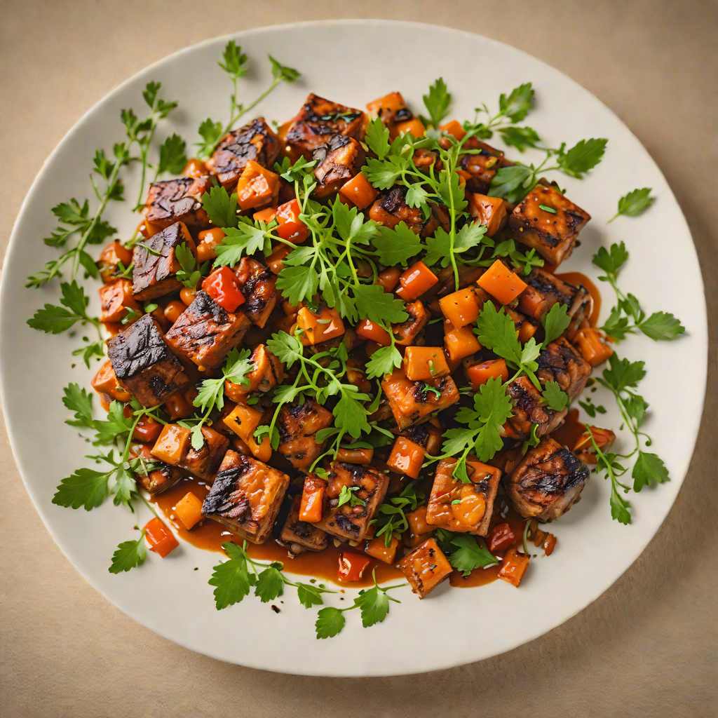 Pan-Roasted Tibs with Berbere and Fresh Herbs