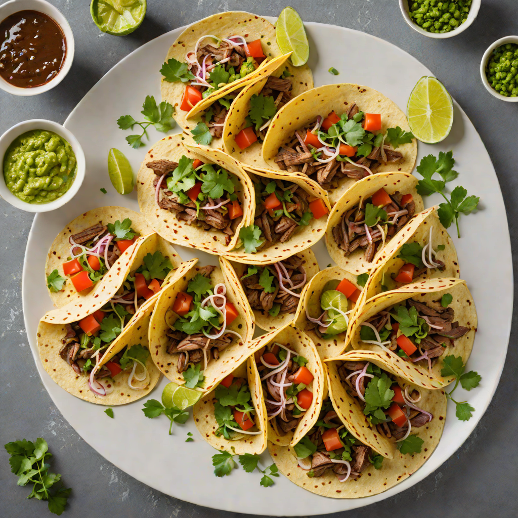 Slow-Cooked Beef Tacos with Charred Salsa Verde