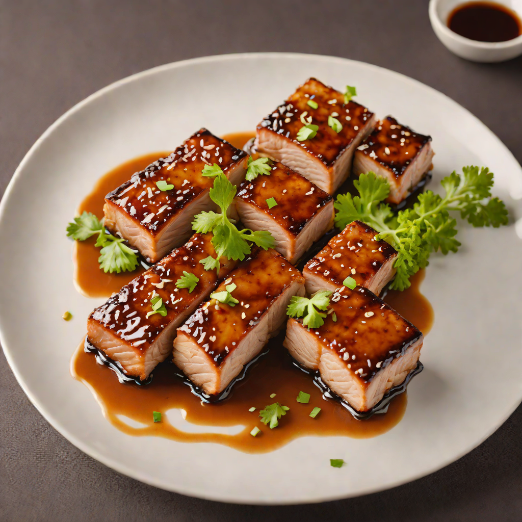 Pan-Seared Shanghainese Soy-Glazed Pork Belly